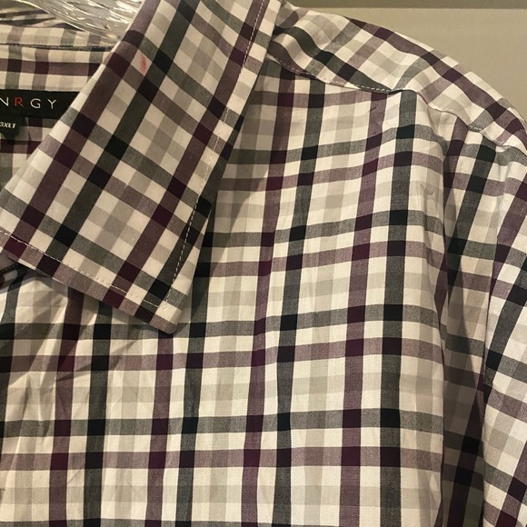 Synergy DXL brand Long-Sleeve Dress Shirt Worn Once! 3XLT - Picture 2 of 4